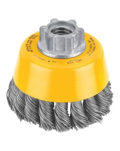 Brosse coupe, fils noués, 4 po dia x 1 1/8 po