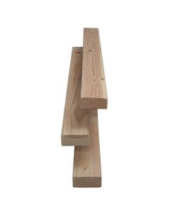 Cèdre 2" x 6" x 8' Noueux
