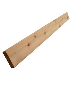 Cèdre 2" x 6" x 16' Noueux