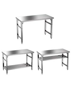 Table pliante en acier inoxydable, 660 lb