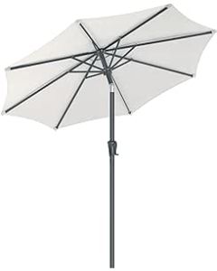 Parasol Inclinable gris 7'