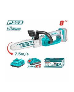 20V X 8" Cordless Mini Chainsaw with charger and battery
