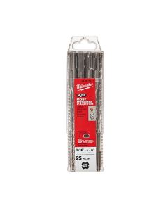 SDS Plus M2 2-Cutter Drill Bits 3/16" x 4" x 6" (bulk)