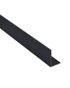 1/2" X 1/2" X 8' Utility & Decorative Angle Moulding Mira Black