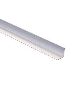 3/4" X 3/4" X 8' Utility & Decorative Angle Moulding Satin Clear