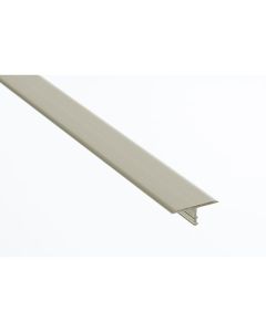 Moulure en t 5/16" x 7/8" x 8' satin clair