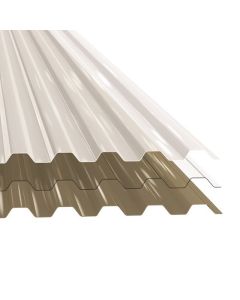 Ploycarbonate Tuftex 26"X96" clair
