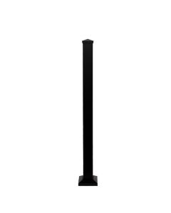 3x3x52" Black Aluminum Post