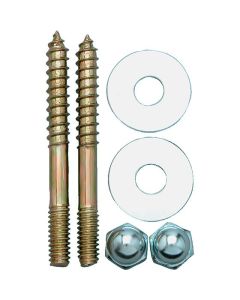 Vis de fixation pour toilette en laiton 5/16" x 2-1/4"