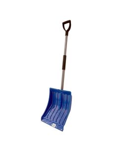 Snow Shovel with 14" x 17" Polypropylene Blade, Steel Handle