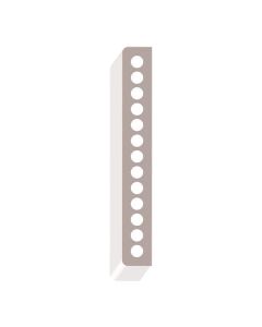 Plinthe en PVC 1/2" x 3-1/2" x 8'