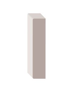 Cadrage rectangulaire en MDF prépeint 5/8" x 2-3/4" x 7"1'"