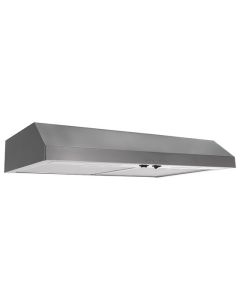 Hotte de poêle convertible 30", 380 CFM, LED, 3 vitesses, acier inoxydable