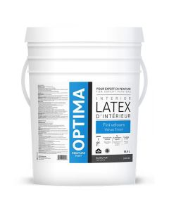 Optima Eggshell Interior Latex Paint Pure White 18.9 L