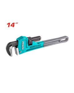 14-Inch Industrial Pipe Wrench with Reinforced Handle