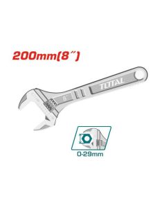8-Inch (200 mm) Adjustable Steel Wrench