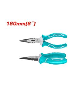 6-Inch (160 mm) Long Nose Pliers with Ergonomic Handles