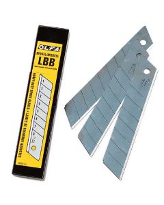 OLFA HD Ultra-Sharp Black Snap-Blade - LBB - 18 mm - 10/Pack