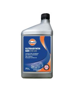 Lubrifiant 100 % synthétique moteurs automobiles ultrasynth gdi 0W-20 -946ml