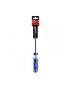 Slotted Elite Acetate Hard Grip Screwdriver with Pocket Clip - 1/4" x 6"