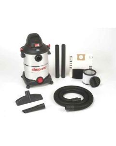 Aspirateur sec et humide, Shop-Vac, 5,5 CV, 12 gallons, acier inoxydable
