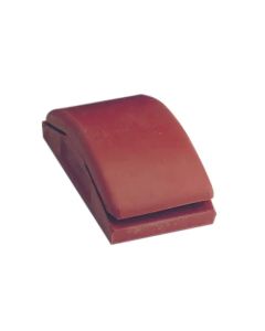 Hard Rubber Sanding Block 4"x2-3/8"
