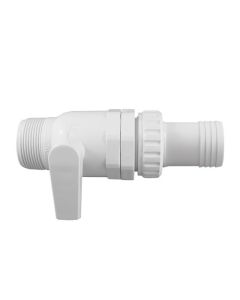 Pool 2-Way Valve - Threaded - Barbed -1 5/8"