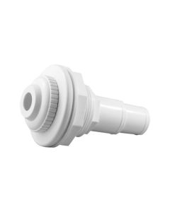 Retour d'eau fileté avec adaptateur pour piscine, 1 1/2" / 1 1/4" lisse