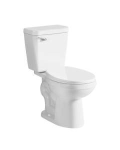 Toilette "Soyo" avec cuvette ronde, 2 pièces, blanc