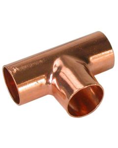 Copper pressure tee, 1/2 in. CxCxC.