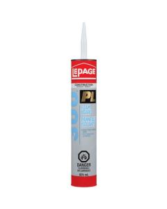 LePage PL 300 Foam Board Construction Adhesive 825 mL
