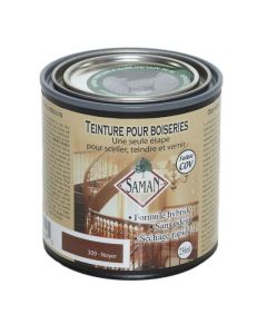 Teinture et vernis SAMAN, noyer, 236 ml