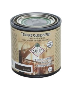 Teinture et vernis SAMAN, café, 236 ml