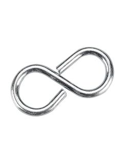 Crochet en "S" fermé, 13 mm x 1 5/8 po x 3.3 mm