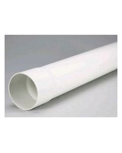 Tuyau PVC d'égout et de drainage uni 3" x 10' bout en cloche, approuvé BNQ.