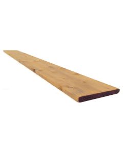 Bois traité brun 1"X6"X 8'