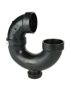 ASTON Chapeau De Cheminée Rond, Inox, 10", Calibre 24, Noir