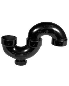 Siphon en "P" en ABS, 1-1/2" femelle, sans bouchon