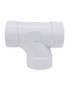 PVC Tee-Wye Bds 4" x 4" x 4"