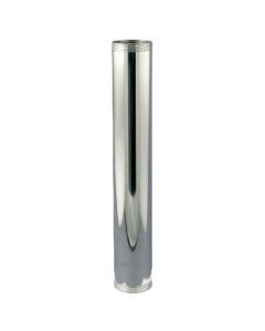 Tube de rallonge fileté aux deux extrémités pour évier et lavabo. 1-1/4" x 8"
