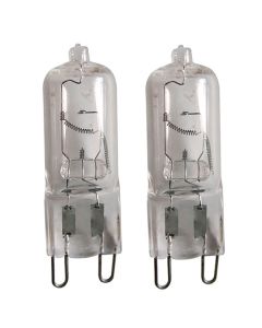 Halogen Bulb - G9 - 40 W - Clear - Pack of 2