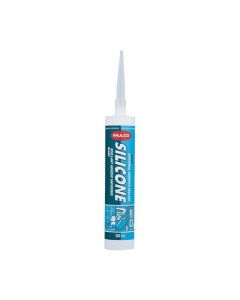 Scellant adhésif universel au silicone, 300 ml, blanc