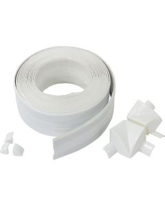 Scellant adhésif seal-a-crack contour de baignoire 1-1/2'' x 11' blanc