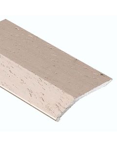 Moulure à bande de joint en biseau en aluminium, 1-1/2" x 6', titane