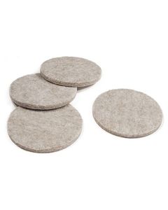 ECO FELTAC® Round 2-1/4" Beige (4)