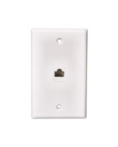 "RJ45/RJ12" Wall Plate