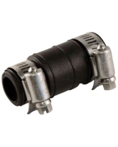 Dishwasher flexible drain connector