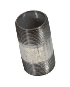 Mamelon galvanisé fileté  3/4x3"