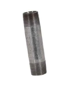 Mamelon galvanisé fileté  3/4x4"