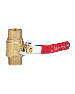 Robinet à bille à souder en laiton forgé, 3/4"